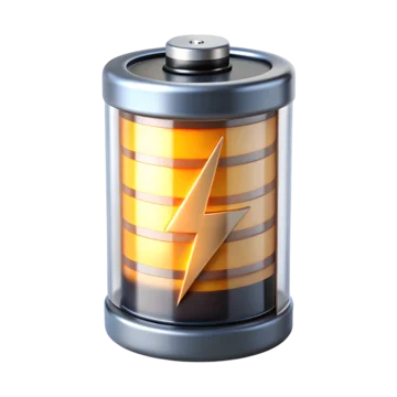 pngtree 3d icon of a battery png image 13901228