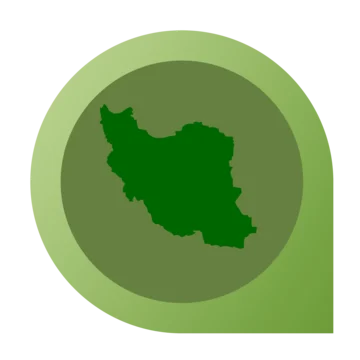 pngtree isolated iran map marker pin sign icon png image 10733203